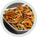 Bowl of snack mix